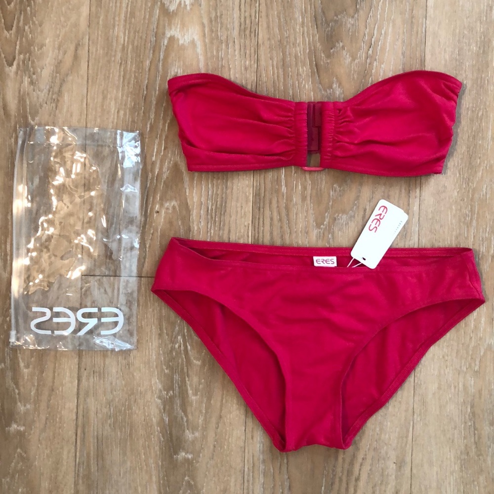 NWT Eres Bandeau Bikini Set (US 6)